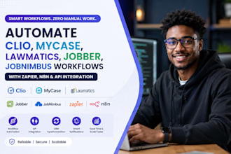automate clio mycase zapier automation n8n jobnimbus job lawmatic workflow api