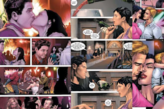do comic book illustration graphic novel comic strip cover art as comic artist