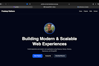 build a responsive react js website