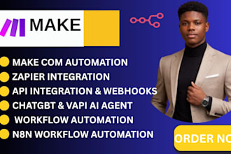 fix, setup make com automation, zapier automation, airtable database, make com