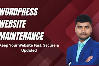 website website maintenance or wordpress support or wordpress help or monthly