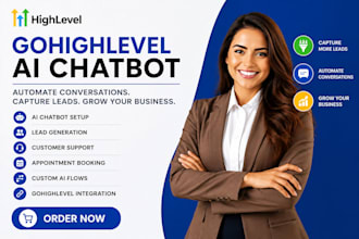 setup gohighlevel ai chatbot for lead generation and customer support