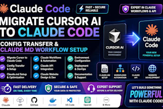 migrate cursor ai claude code claude website design claude workflows claude api