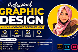 craft extremly impactful graphic design for your brand or business