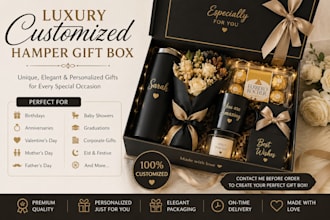 create a customised gift box for any occassion