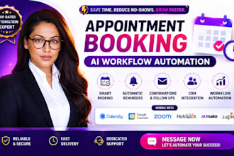 build ai workflow automation for appointment booking