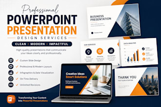 design professional powerpoint presentation slides
