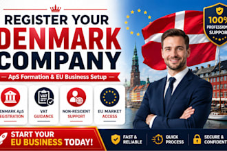 assist with denmark company registration and aps formation