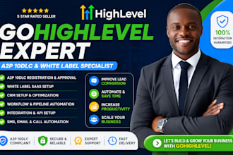 gohighlevel expert in gohighlevel a2p 10dlc, gohighlevel white label