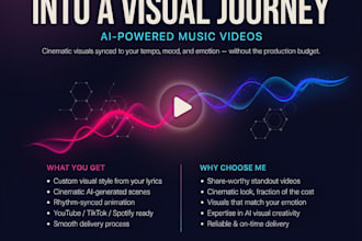 do ai music video, ai generated music lyric video, music visualizer seedance