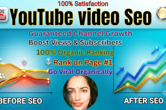 supercharge youtube video SEO for organic ranking