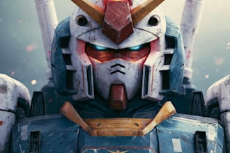 do convert your gundam to vector art