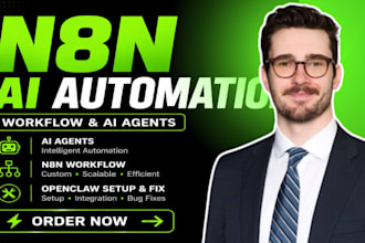 n8n automation n8n workflow n8n ai agent ai automation openclaw fix open claw