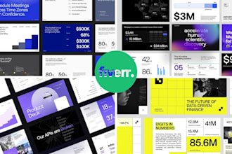 a powerpoint presentation, pitch deck, and google slides