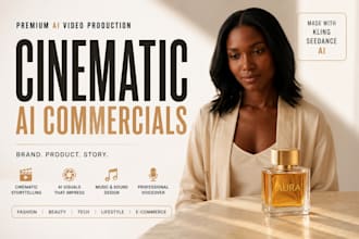 cinematic ai product commercials and luxury brand video ads