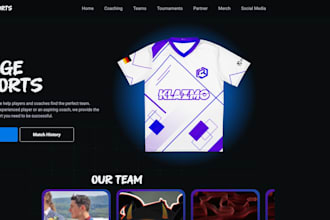 develop a company website for you