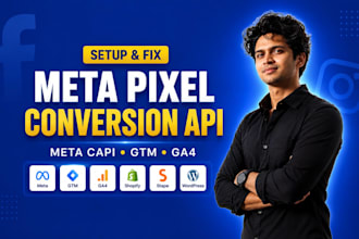 fix meta pixel, facebook conversion API, GTM and ga4 tracking