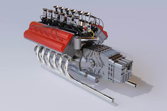 design mechanical parts for manufacturing, cnc machining and 3d printing