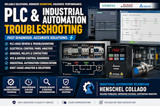 troubleshoot industrial automation and plc control systems