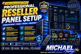 activate a pro reseller panel for lion ott, dream4k, strong8k,mega ott, big