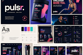 design your complete brand identity, branding and brand guidelines