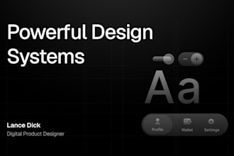 build a scalable figma design system and component library