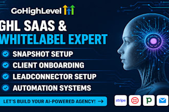 setup ghl saas ghl CRM ghl white label ghl workflow automation ghl snapshot