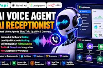 ai receptionist ai voice agent vapi ai, retell ai calling agent for cold calling