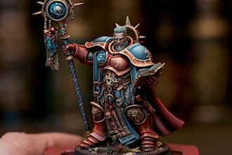 draw your warhammer minis beautifully and affordably