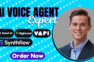 build synthflow ai voice agent, ai receptionist, ai calling agent for clinics