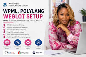 translate wordpress site multillingual with wpml polylang weglot translatepress