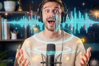 make realistic ai voice over from texts