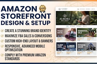 design, setup, and optimize your amazon fba storefront