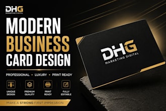 create the artwork for your business card