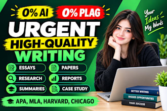 do urgent essay writing as an essay writer expert