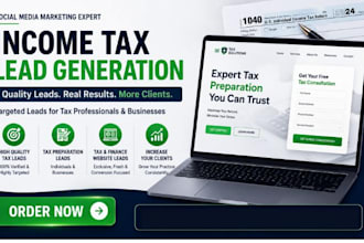 income tax leads income tax tax website tax preparation finance website tax lead
