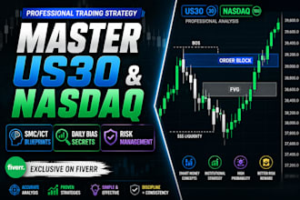 be your personal 1on1 trading mentor for us30 and ustec