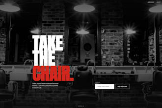 build a barbershop website with online booking and payments
