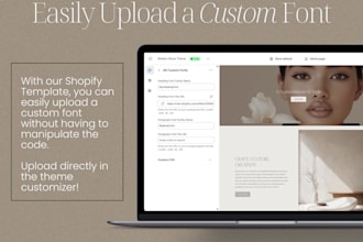 install any custom font or google font on your shopify store