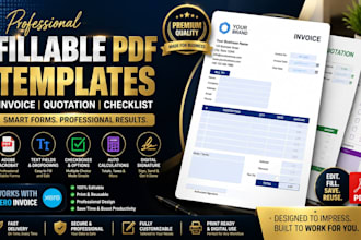 create german fillable pdf acrobat invoice template xero quotation checklist