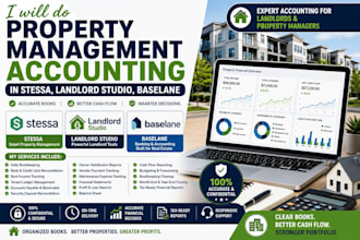 do property management accounting in stessa landlord studio baselane