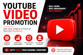 promote your youtube video to a real audience