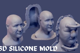 do 3d silicone mold design injection mold slip casting plastic chocolate mold