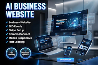 design a custom business website with SEO