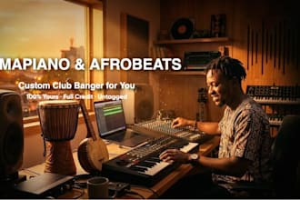 do custom amapiano and afrobeats beats