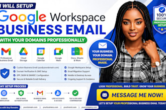 setup google workspace business email with your slack domains professionally