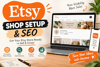 do etsy shop promotion with seo listing to increase etsy sales and traffic