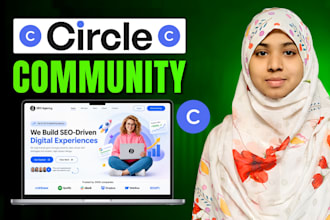 setup circle so community, circle so online course and circle so membership site