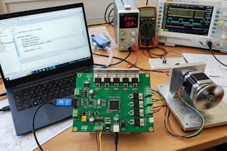 design bldc motor controller hardware and embedded firmware
