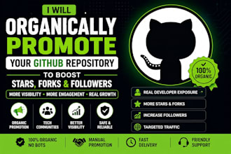 do github marketing for real followers stars for your  profile